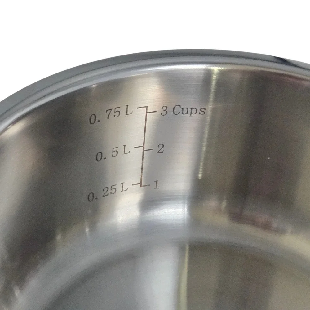 Cuisinart Classic Stainless Cookware 1.0Qt ‎ Saucepan With Lid Induction Ready